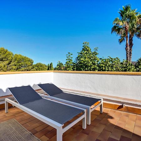 Вилла Ruhiges Eckreihenhaus Mit Pool In La Sella Zarzas One Denia Педрегер Экстерьер фото