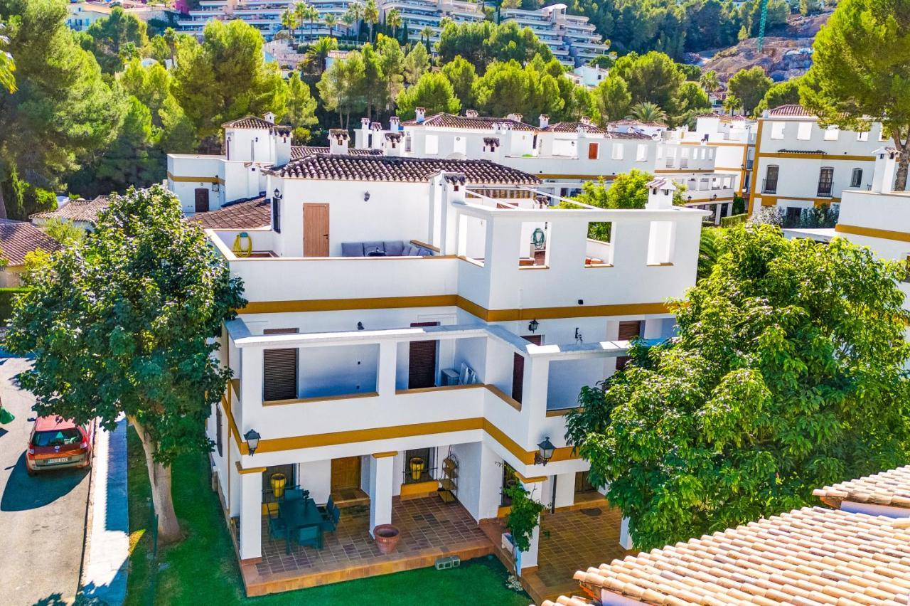 Вилла Ruhiges Eckreihenhaus Mit Pool In La Sella Zarzas One Denia Педрегер Экстерьер фото