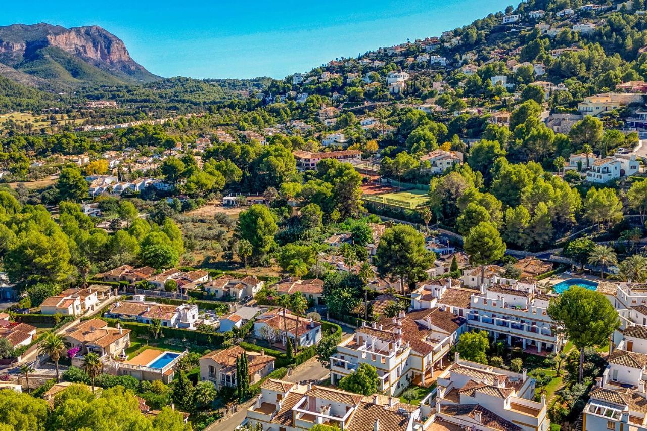 Вилла Ruhiges Eckreihenhaus Mit Pool In La Sella Zarzas One Denia Педрегер Экстерьер фото