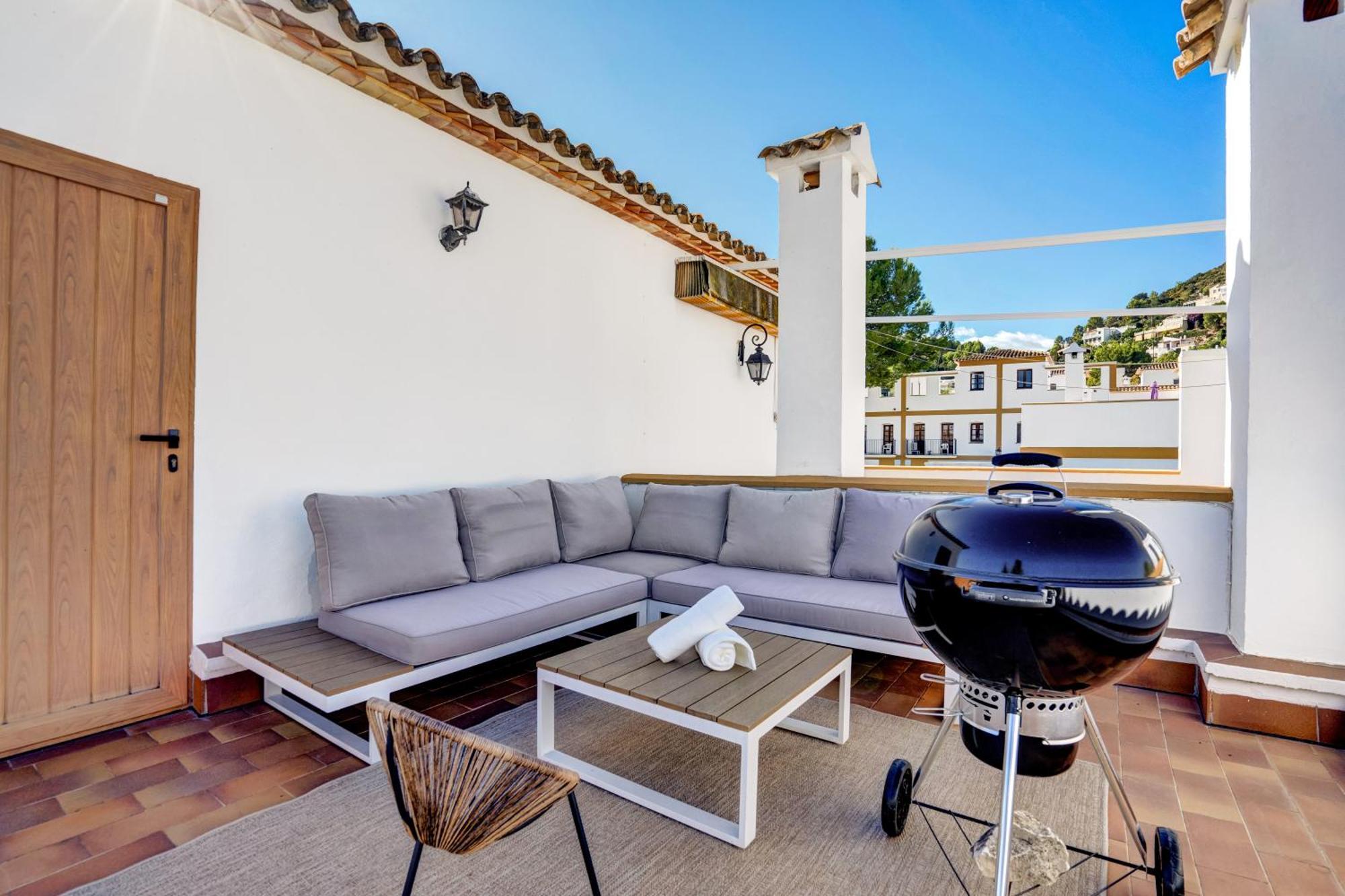Вилла Ruhiges Eckreihenhaus Mit Pool In La Sella Zarzas One Denia Педрегер Экстерьер фото
